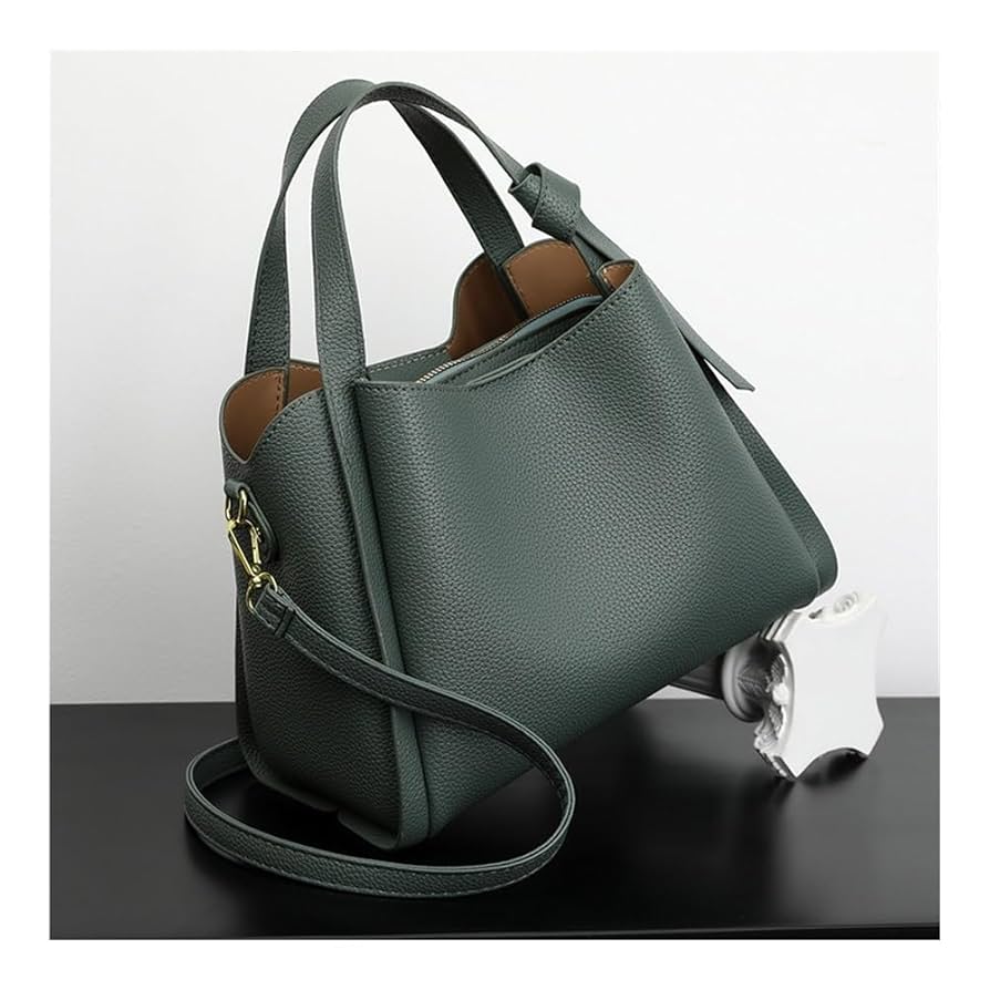 fzmnwwc Ladies' Soft Leather Carrying Crossbody Bag